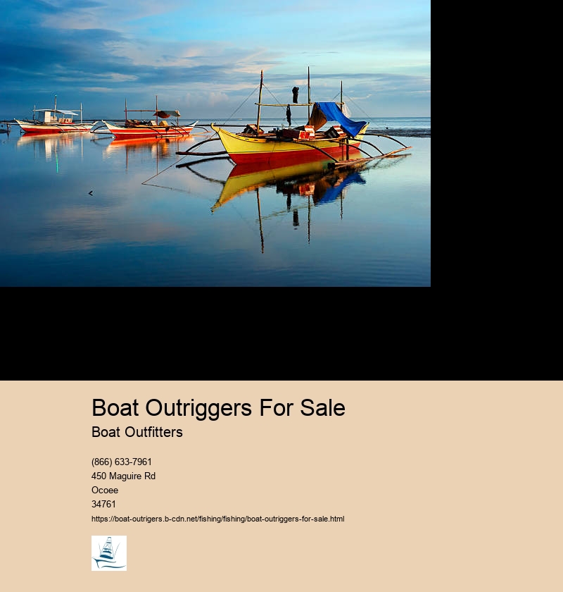 Boat Outriggers For Sale